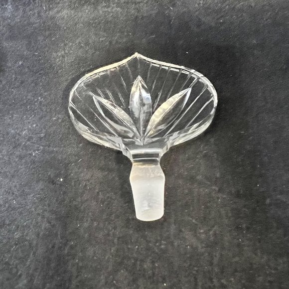 Irving W Rice & Co Cut Crystal Perfume Bottle Made In West Germany - Picture 7 of 9